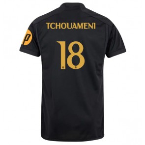 Real Madrid Aurelien Tchouameni #18 Rezervni Dres 2023-24 Kratak Rukavima